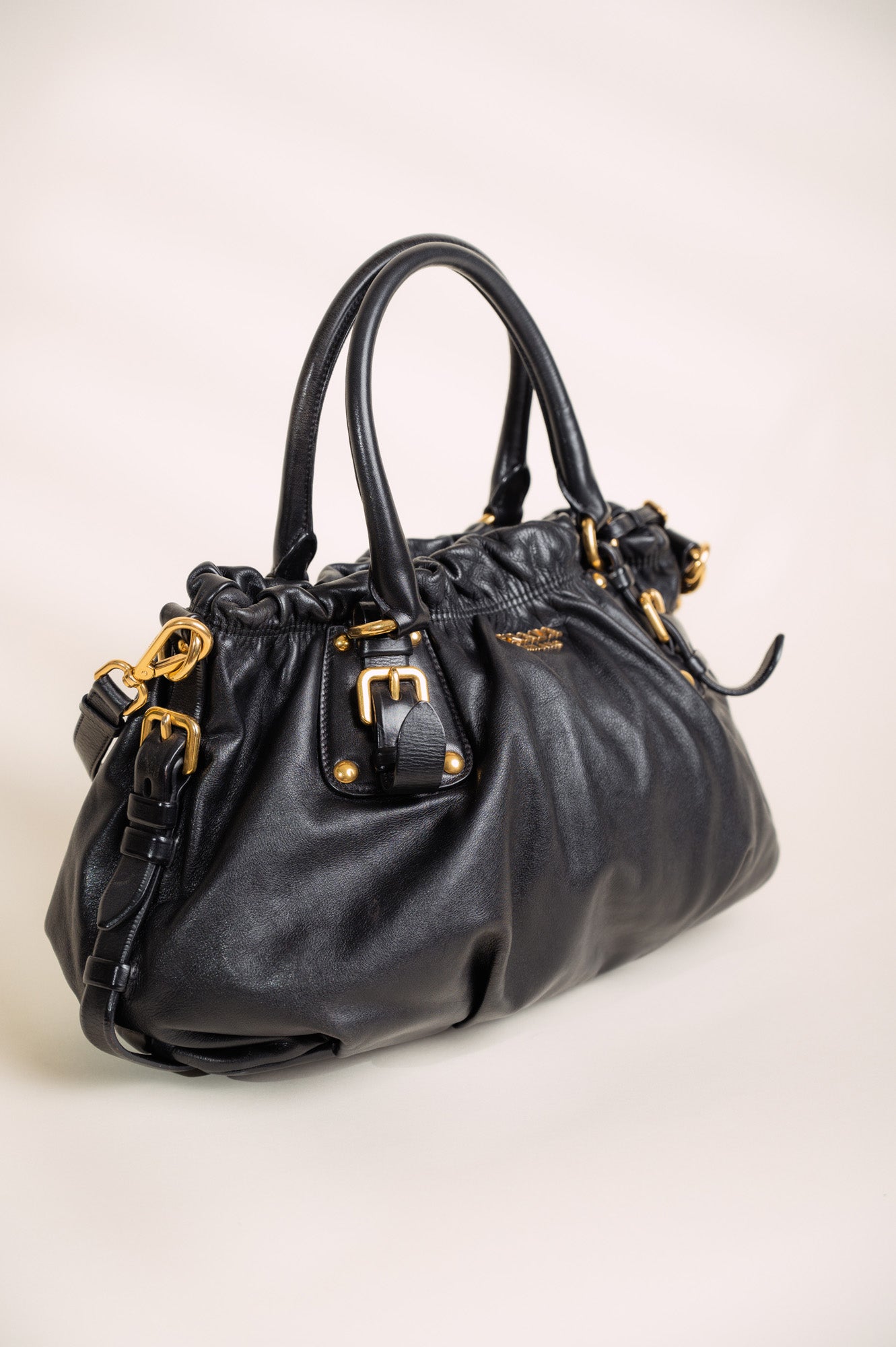 Buy Prada Milano Women Black Hand-held Bag black Online @ Best Price in  India | Flipkart.com